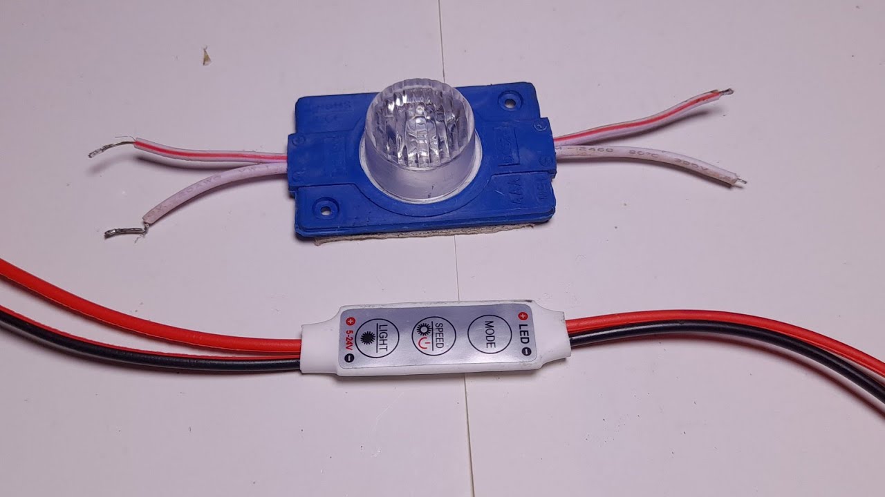 Cara pasang modul led controller