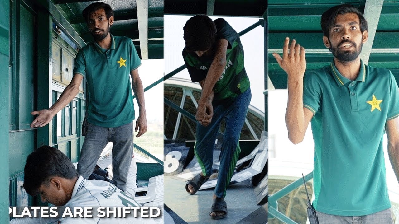 Dive in to learn all about the manual scoreboard at Multan Cricket Stadium 📊 | PCB | M4B1A