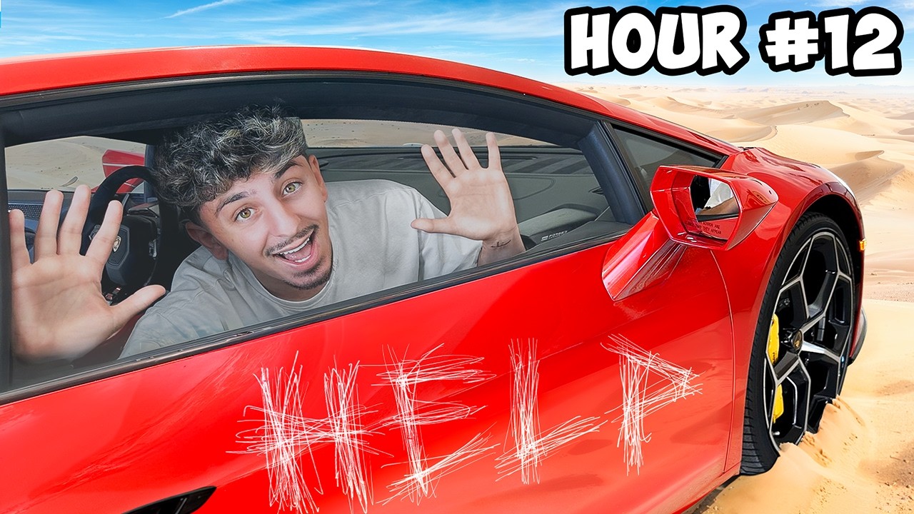 Trapped in a Lamborghini for 24 Hours