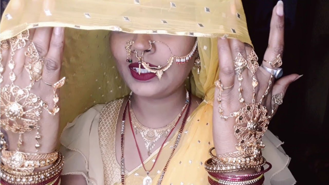 एक नाक👃 में 5 तरह का आभूषण कैसे पहने,Big size Nose Ring,Small Nose Ring,Nose Pin,Siptum Ring Part-67