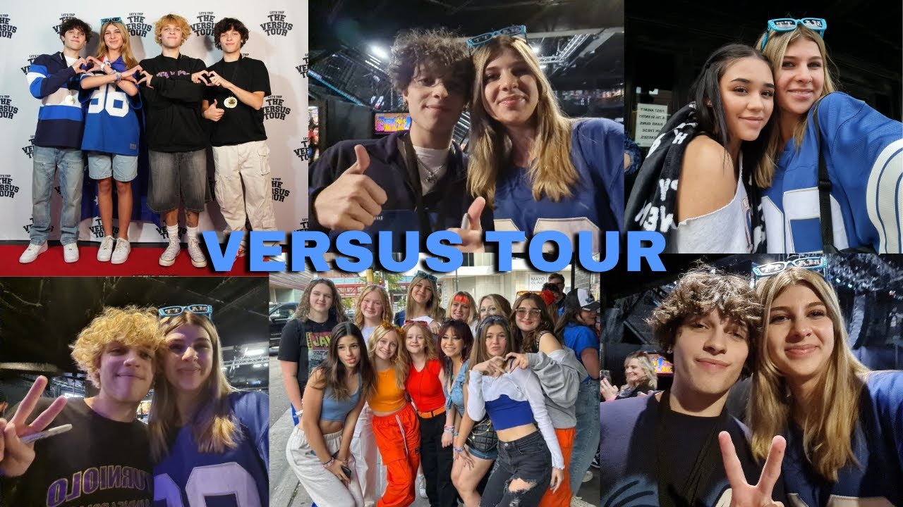 meeting the sturniolo triplets! the versus tour, minneapolis | Cara Diamond