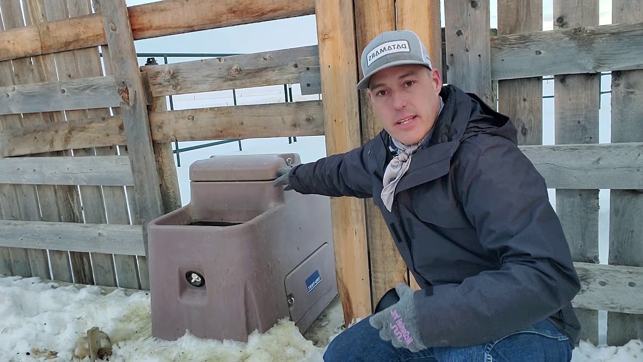 Using your waterers in harsh winters.