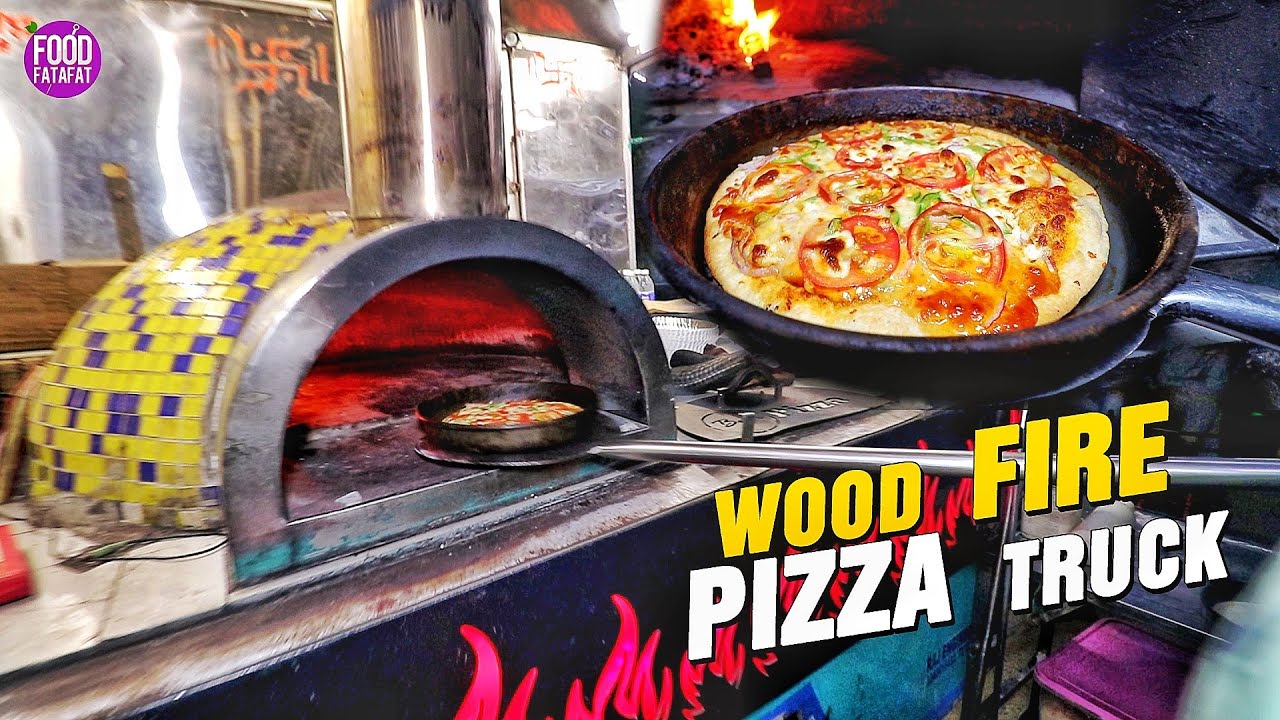 Mamba Pizza Wood Fire Oven Truck | Street Food Patna India