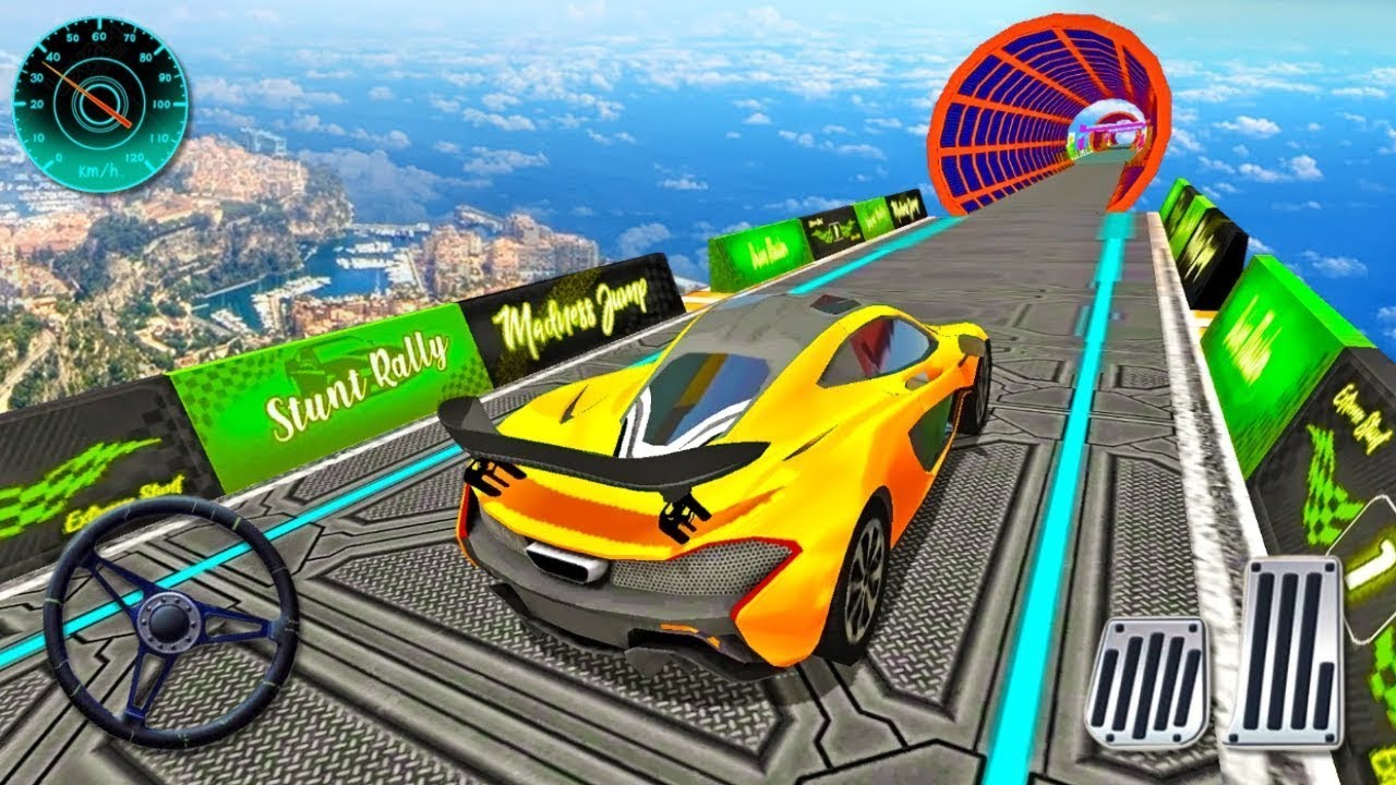 Mega Ramp Car Racing 3D - Epic Stunt Jumps, High Speed Tracks & Sports Cars