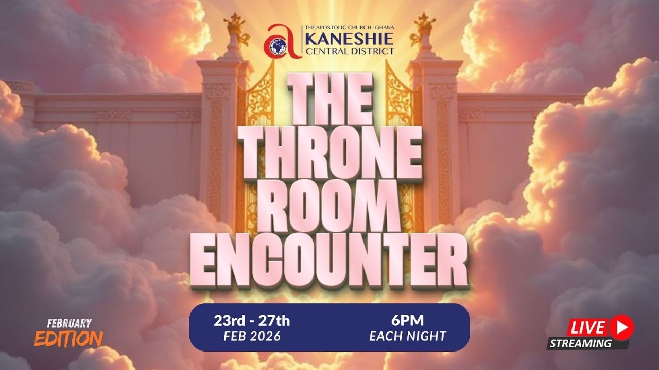 The Throne  Room  Encounter || February Edition || 25-02-2026 - Day 3
