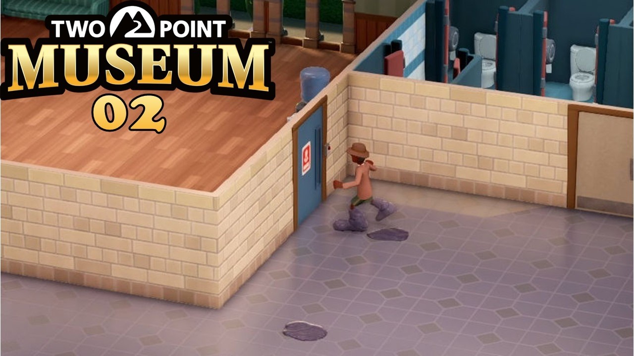Two Point Museum #02 Mitarbeiter gut geteert