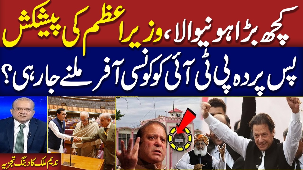 PM's Surprise Offer to PTI | Secret Political Deal Underway? | Nadeem Malik Analysis