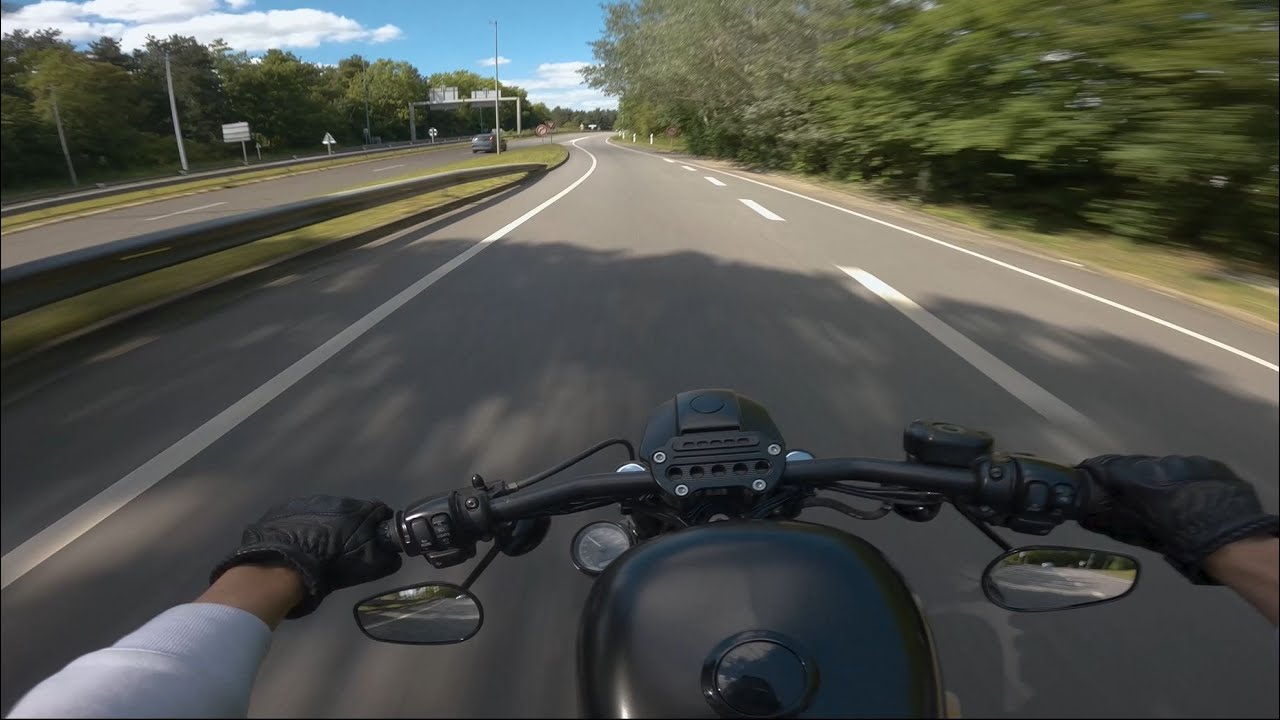 Getting some gas before heading back home - Harley-Davidson Puresound [RAW] - Go Pro 12