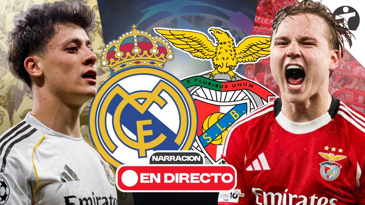 REAL MADRID 🆚 BENFICA  | 🔴 EN DIRECTO
