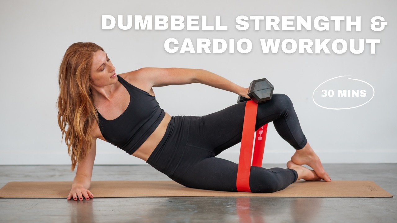 Dumbbell Strength & Cardio Workout: Legs, Core & Cardio