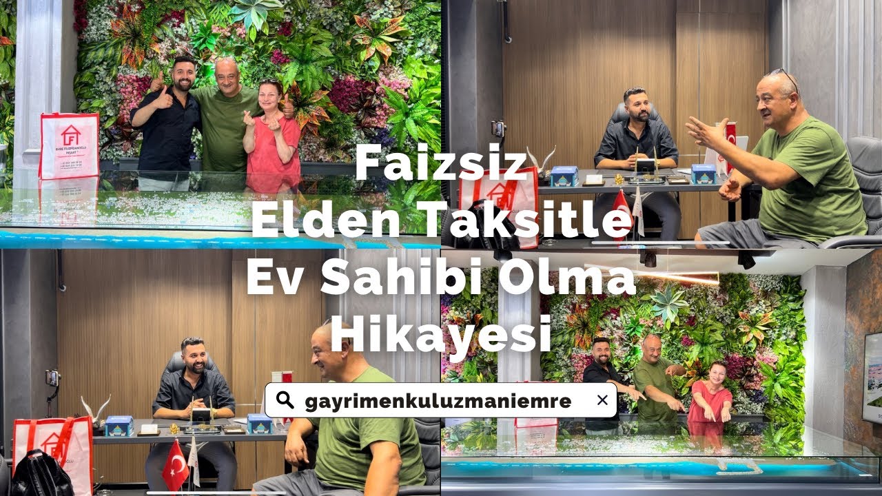Sakarya Karasu da Faizsiz Elden Taksitle Evini Alan Ediz bey ile Ev Sahibi Olma Yolculuğu