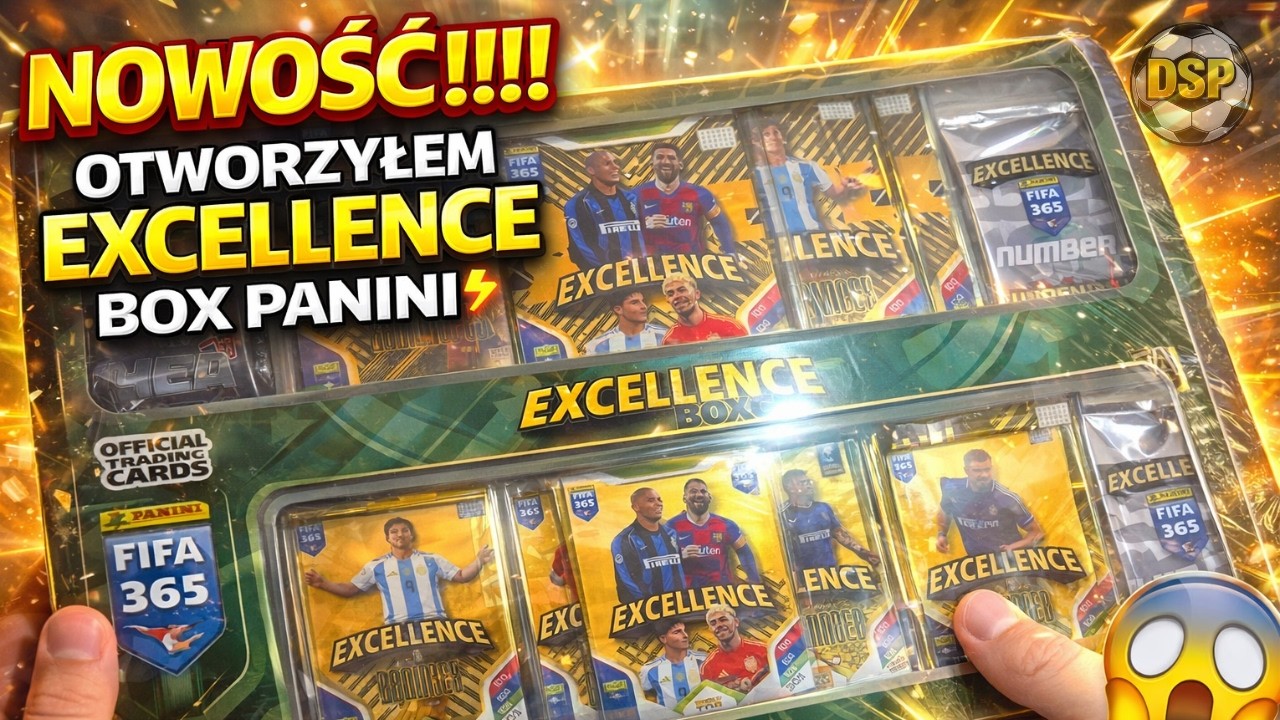 NOWOŚĆ!!! OTWORZYŁEM EXCELLENCE BOX PANINI &ndash; FIFA 365 🔥⚽