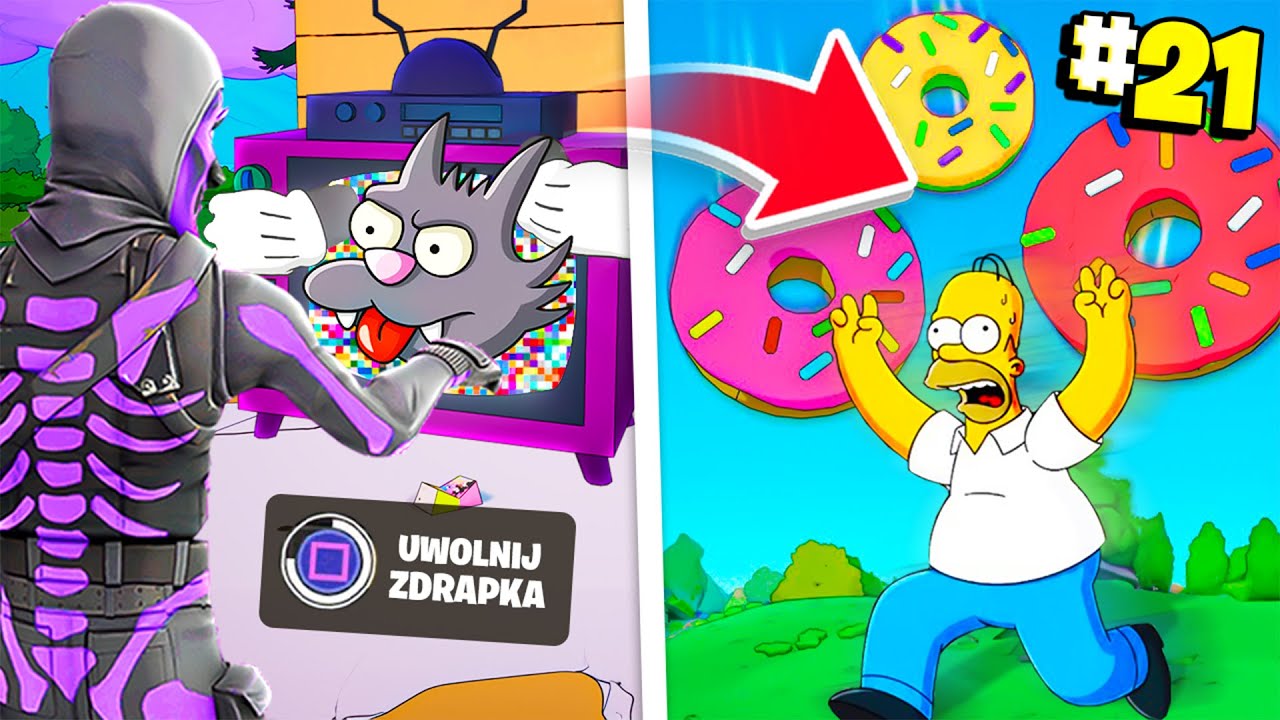 WSZYSTKIE MITY sekretnych BOSS&Oacute;W SIMPSON&Oacute;W w Fortnite