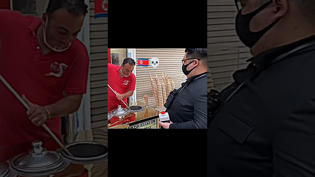 Kim Jong un vs Turkish Icecream #shorts #edit #sigma #respect #shortsfeed #shortsviral