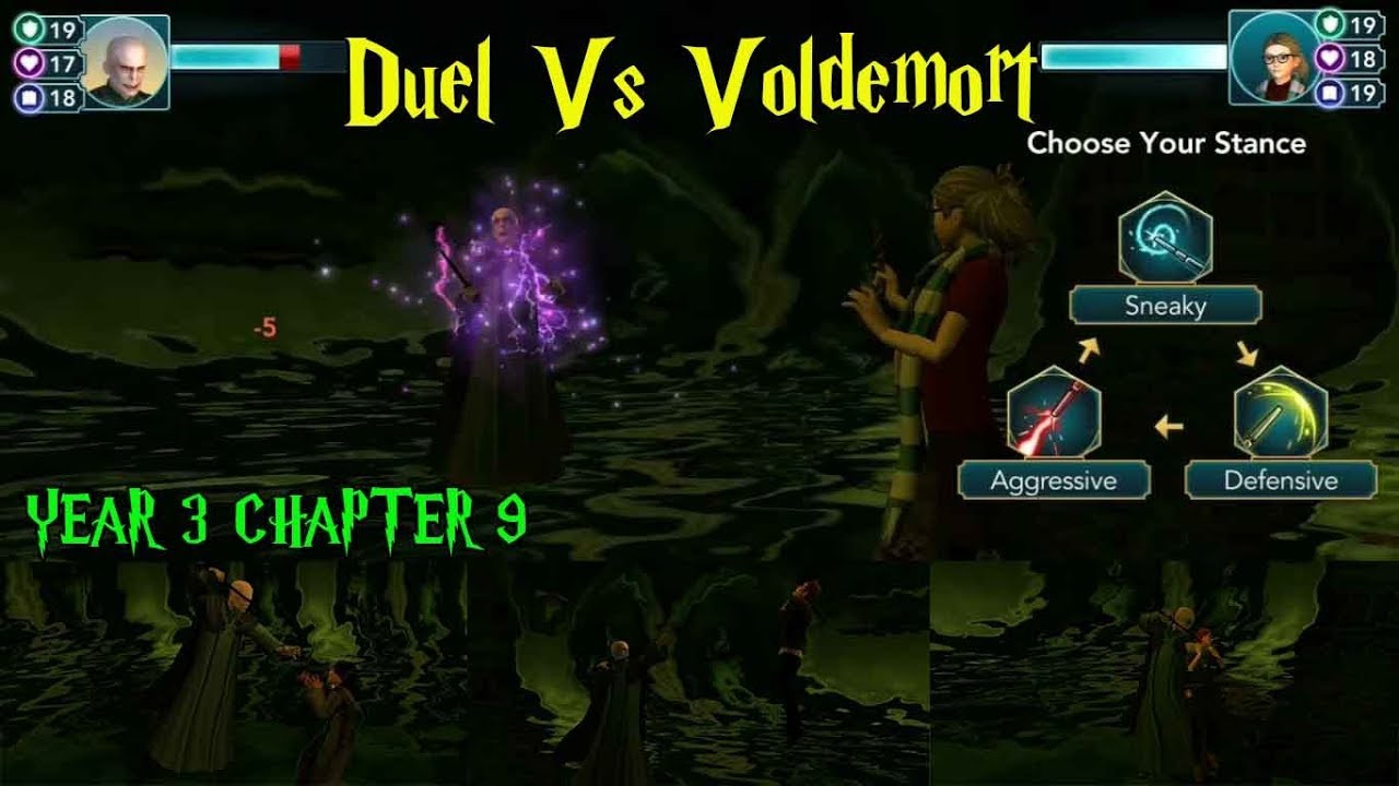 Duel Vs Voldemort Harry Potter Hogwarts Mystery Year 3 Chapter 9 Gameplay#2