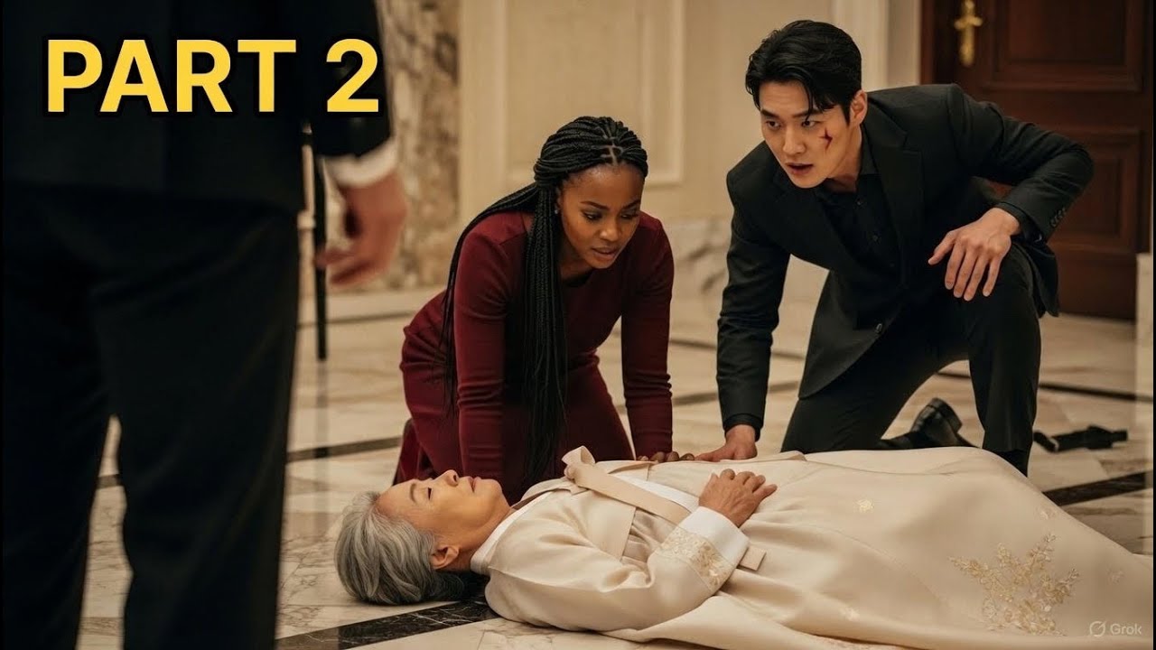 [PART 2] The KOREAN MAFIA BOSS'S MOTHER FAINTED at Dinner on  NEW YEAR'S EVE — BLACK WOMAN SAVED HER