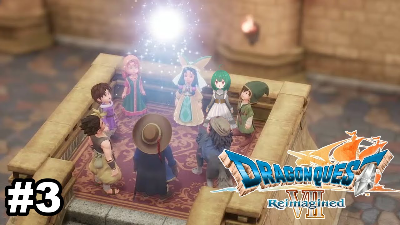 【ドラクエ7】 子供の頃に遊んだ一番好きなドラクエ あそんでいくぞー！【茶乃小涼】