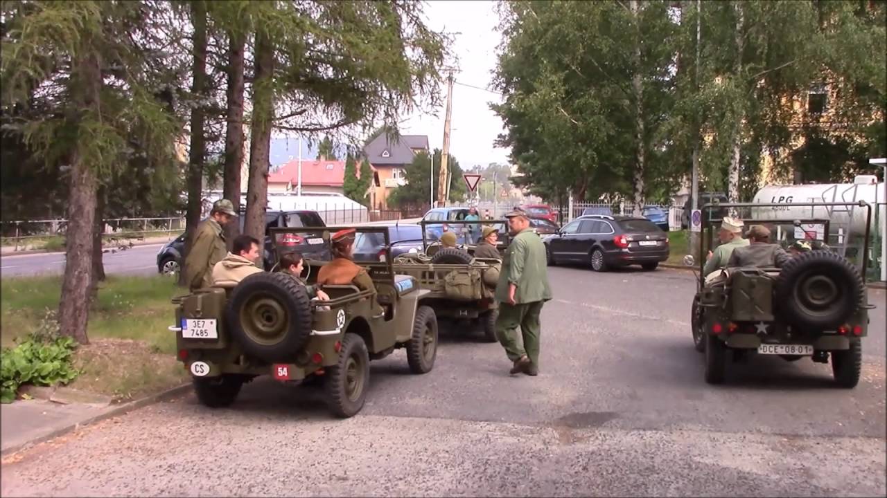 sraz vojenské techniky Rychnov 2016