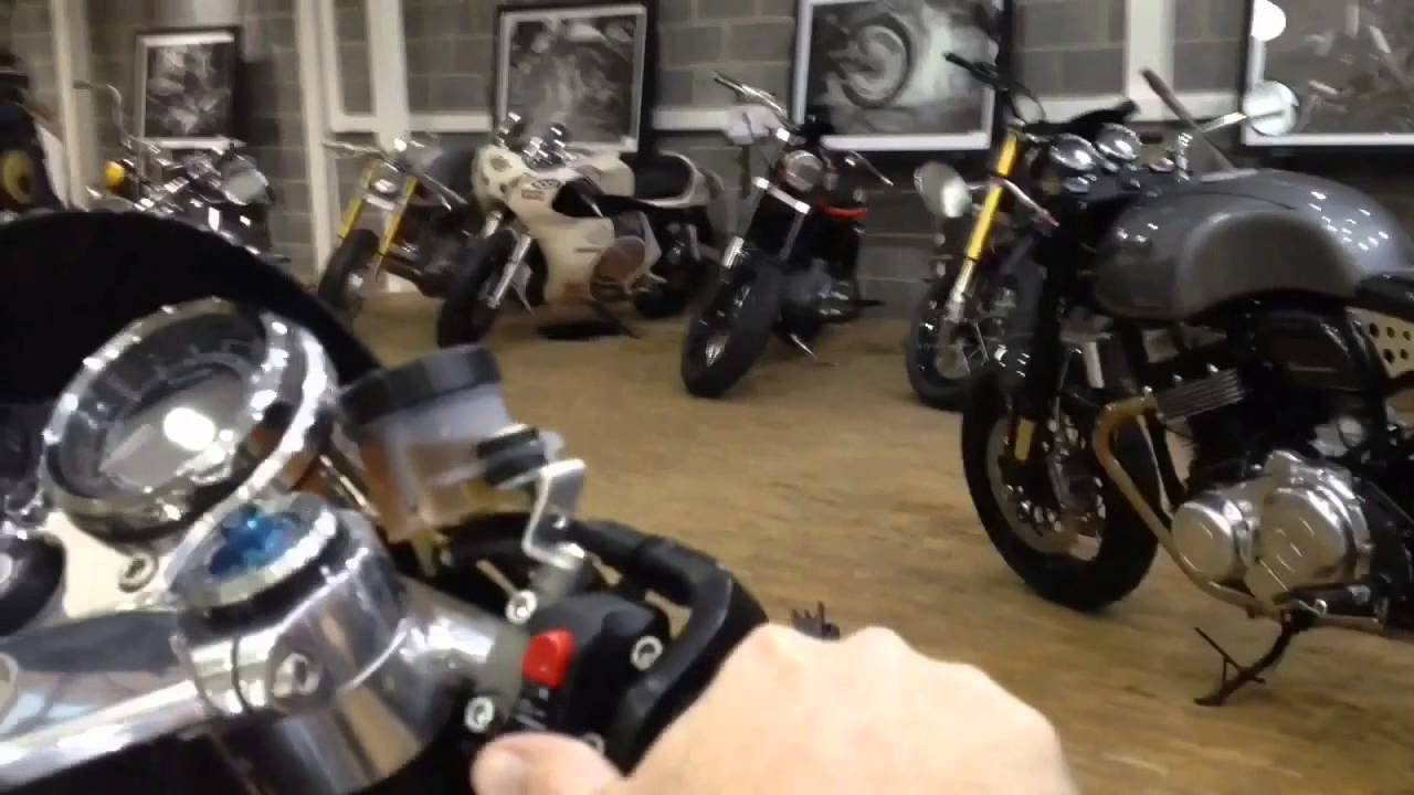 The Norton Dominator 007 Bond Bike comes to Krazy Horse Customs!