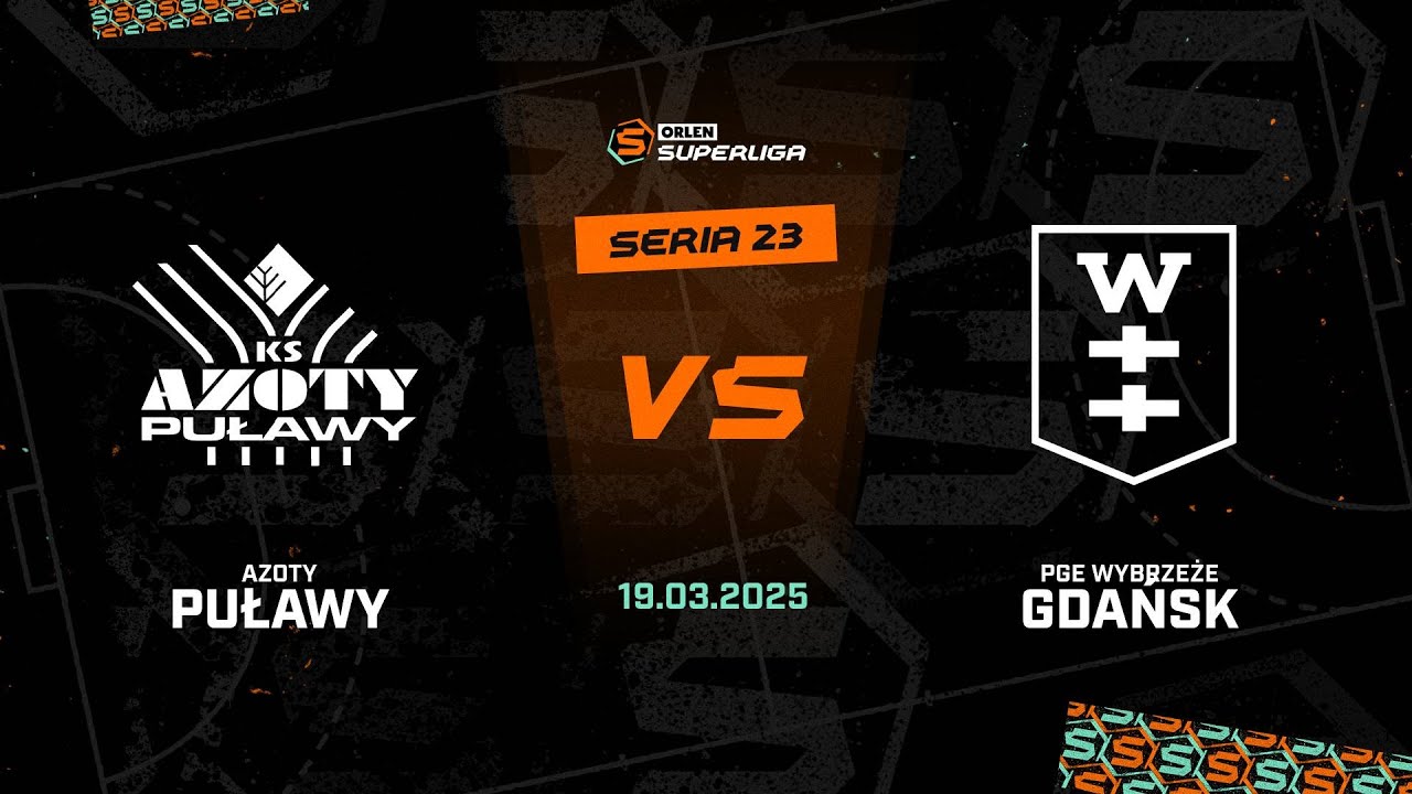 23. seria: Azoty Puławy - PGE Wybrzeże Gdańsk [SKRÓT]