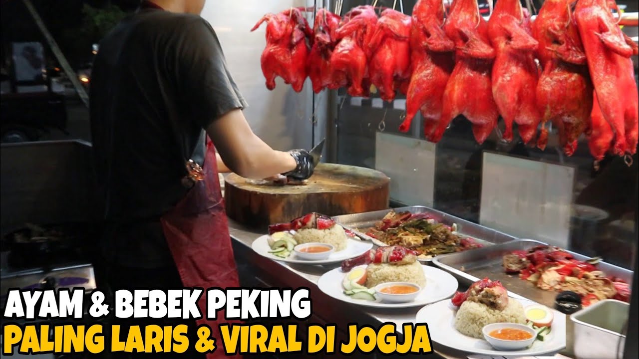 CHINESSE FOOD PALING LARIS DI YOGYAKARTA !! LUDES SEPULUH EKOR AYAM DAN BEBEKNYA !!