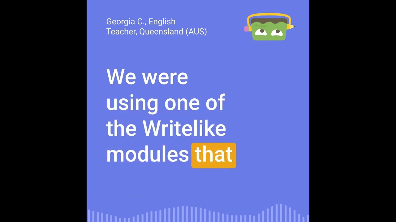 Snapshot: Using Frankenstories and Writelike for homework and a flipped classroom approach