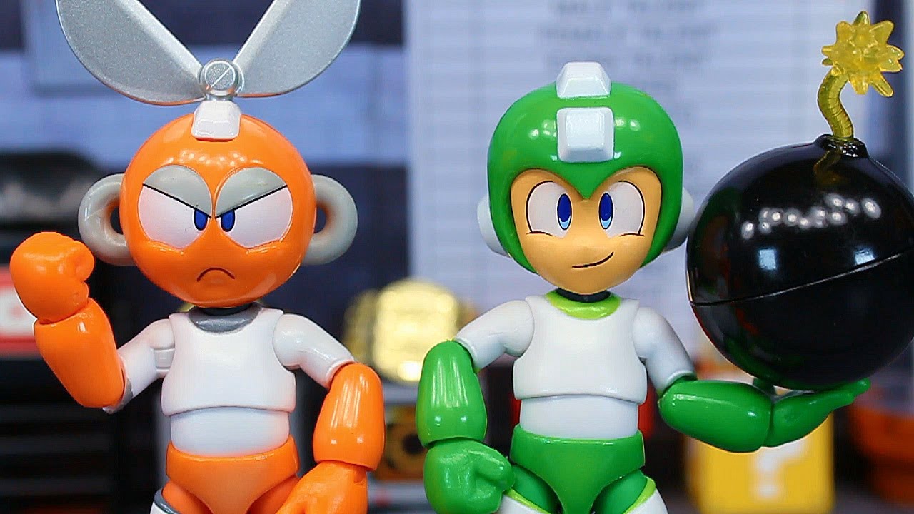 Обзор фигурок Jada Toys Hyper Bomb Mega Man и Cut Man!
