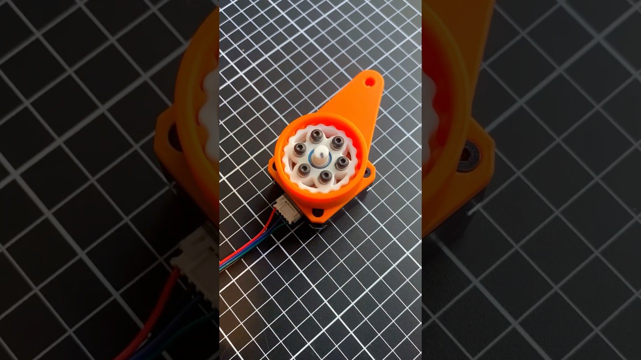 3D Printed 20:1 Cycloidal Drive #cycloidaldrive #electricmotors #3dprinting