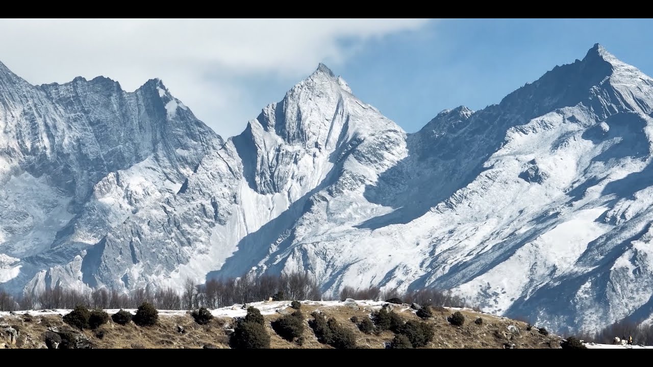 【4K】冬季川西四姑娘山5276米二峰徒步登顶记录 | 我回到了梦开始的地方 by 黑泽Kurosawa