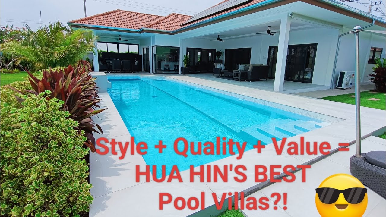 Are these HUA HIN's BEST pool villas? Could you see yourself in one of these? #huahin #property