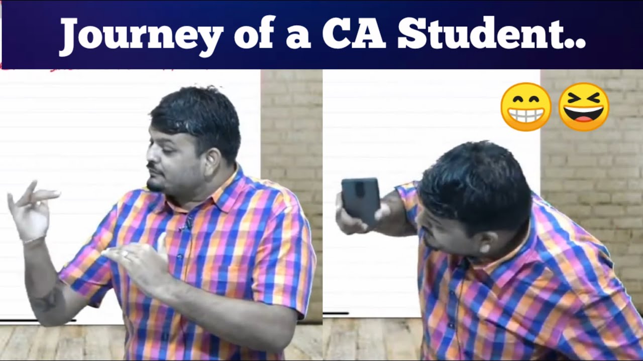 Journey of a CA Student || Act by CA Vijay Sarda || Romancing the Taxation