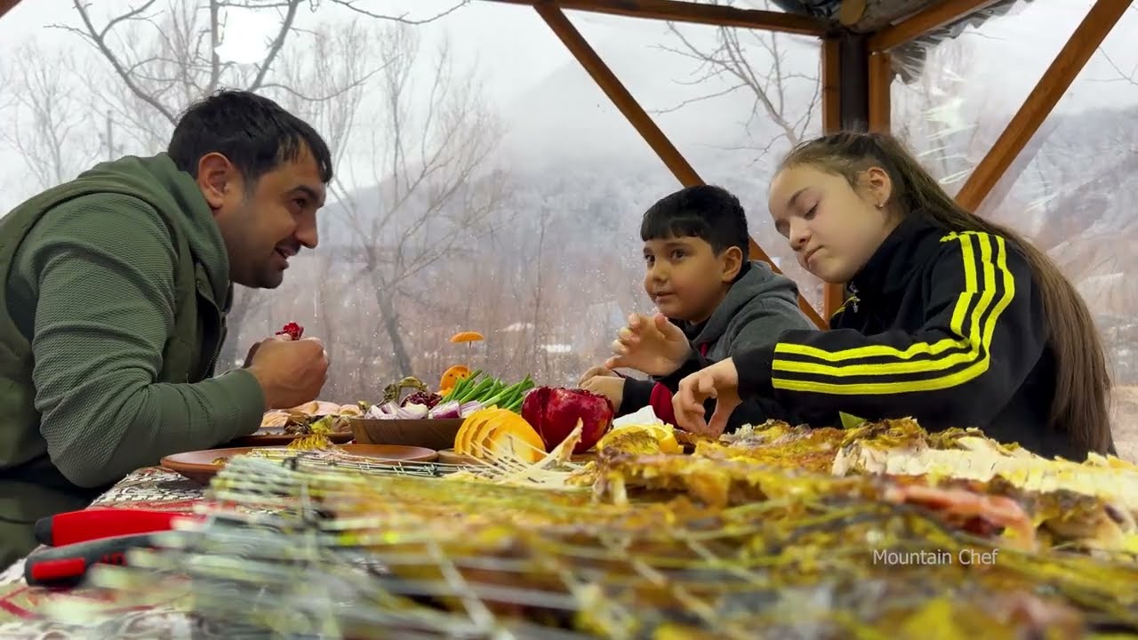 THE BEST FISH RECIPE IN THE VILLAGE! RURAL MOUNTAIN VILLAGE