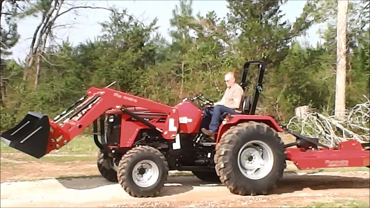 Приобретение нашего Mahindra 4550: 50-сильный 4x4-тягач