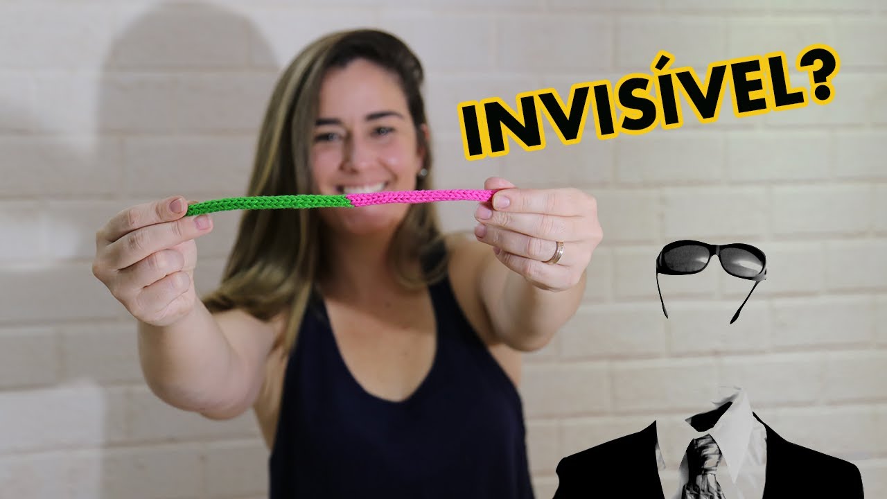 Fechamento invisível em TRICOTIN