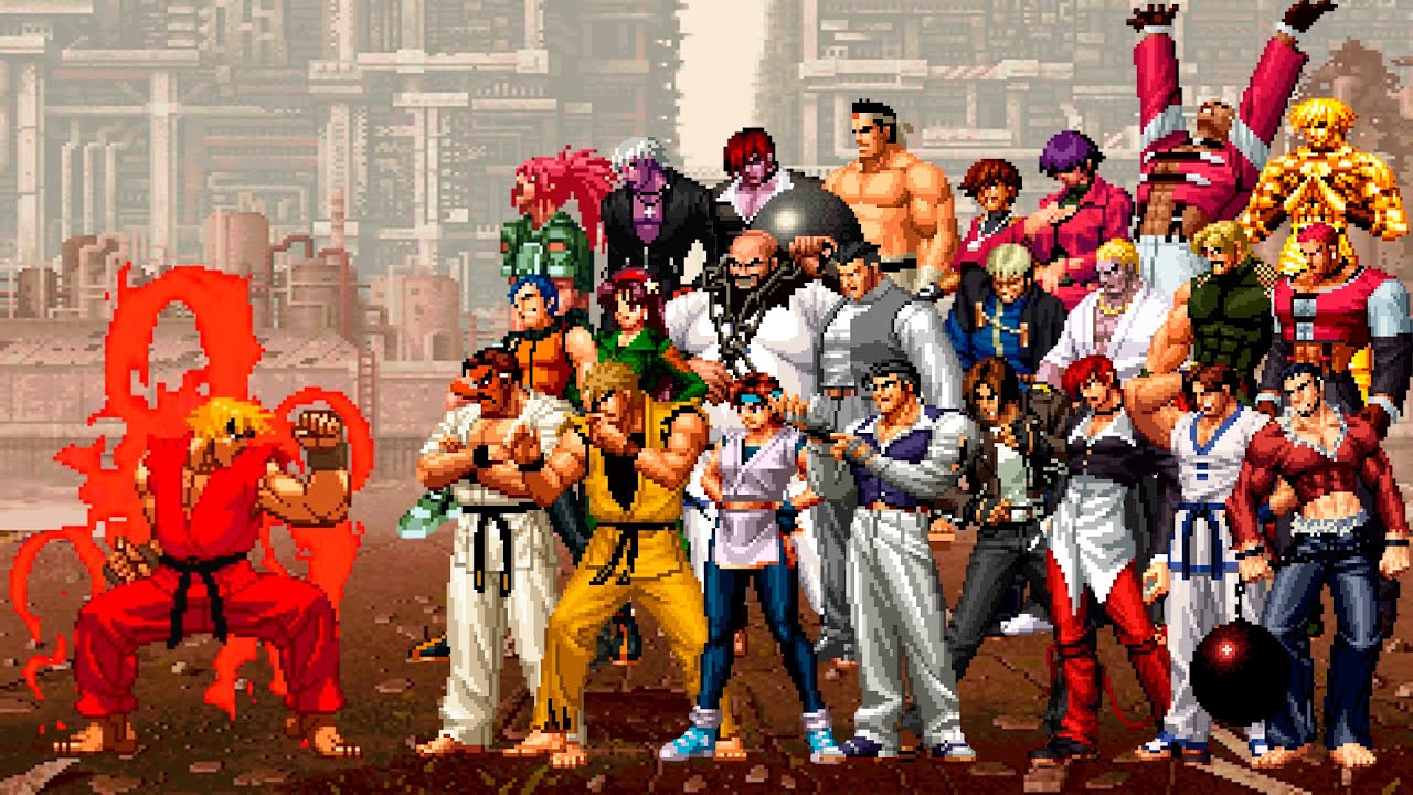 Shin Ken Vs Super The King Of Fighters Team Mugen