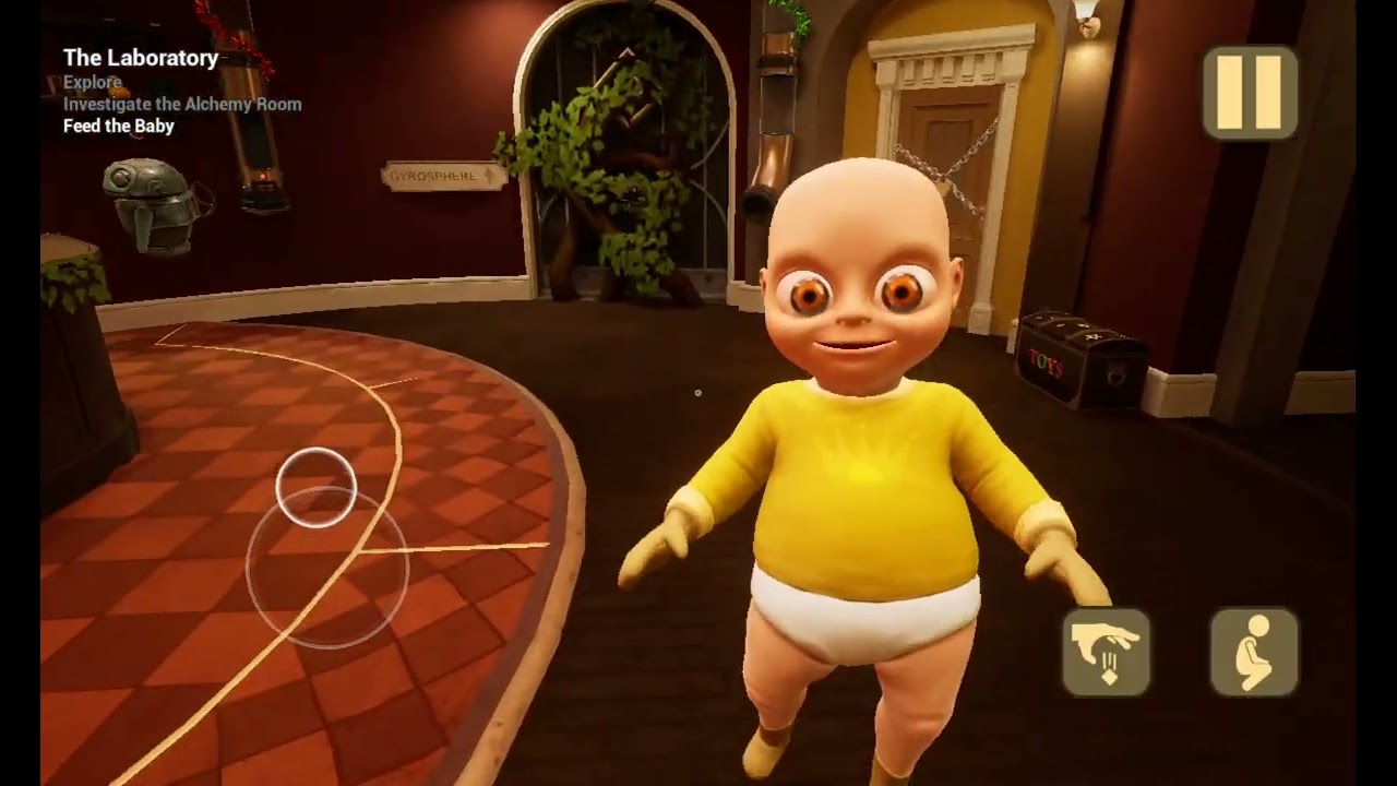 Playing the baby in yellow part 2