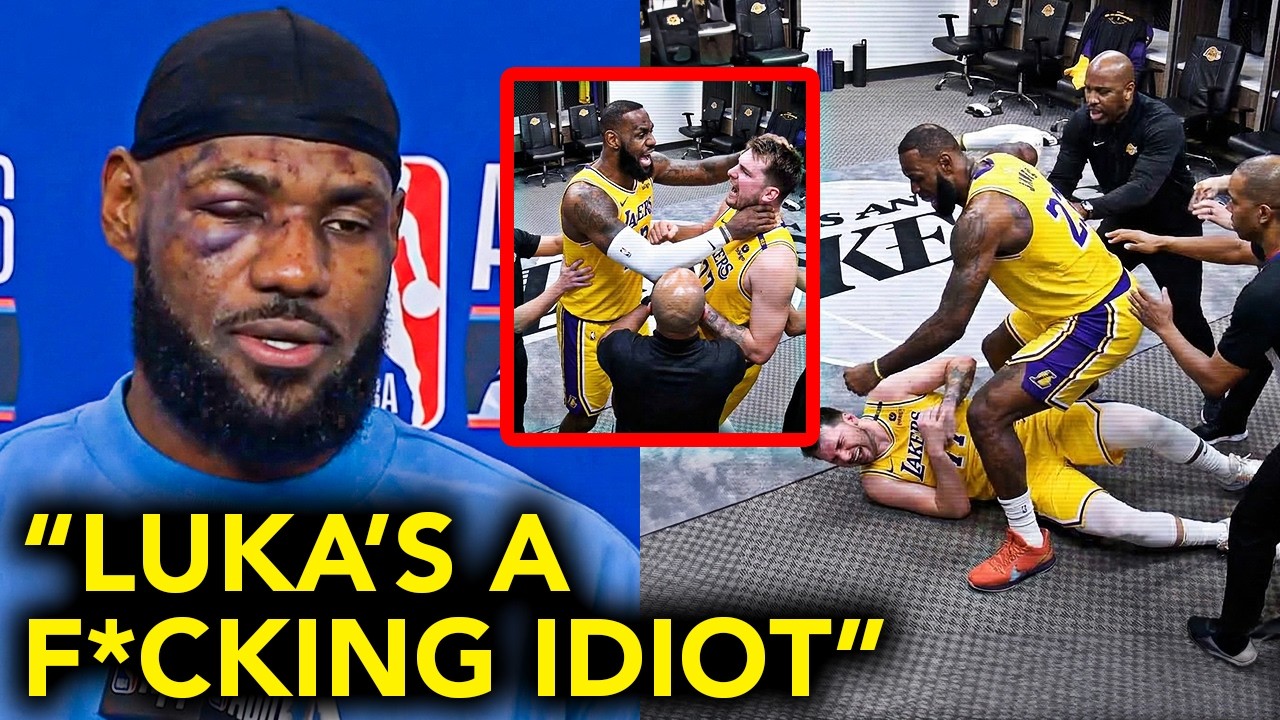 LeBron James CONFRONTS Luka For Disrespecting JJ Redick