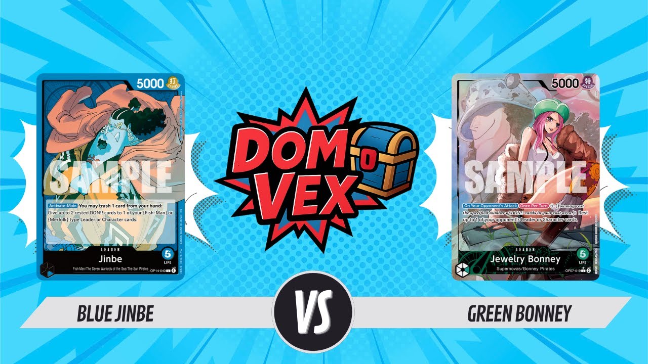[OP14] Blue Jinbe vs Green Bonney