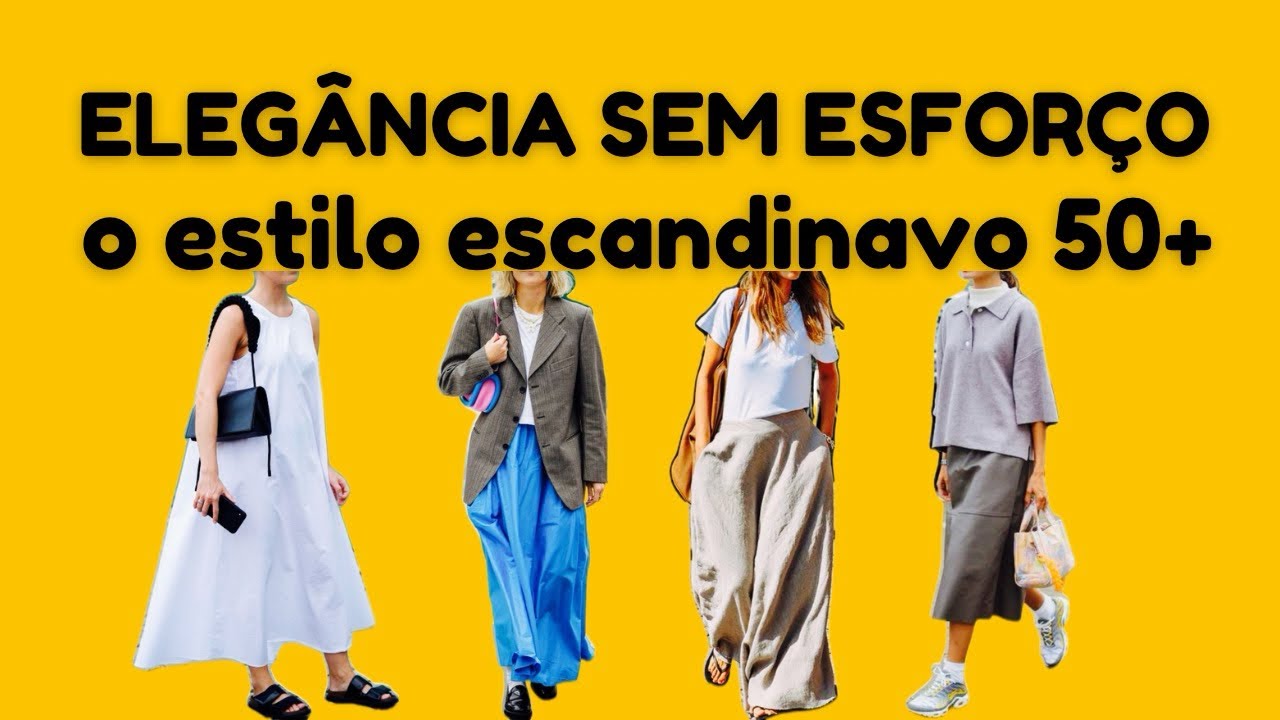 Como as escandinavas 50+ se vestem: o estilo elegante e minimalista