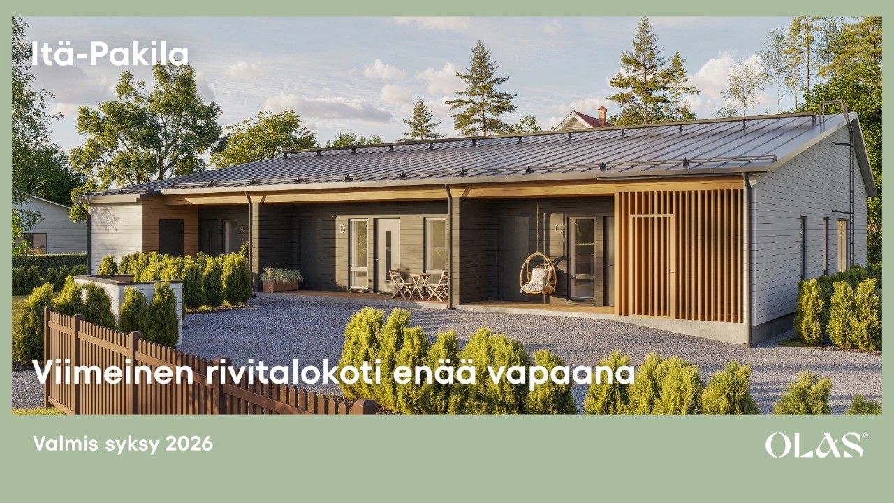 Myytävät asunnot: Helsingin Pohjantikka #olas #home #interiordesign