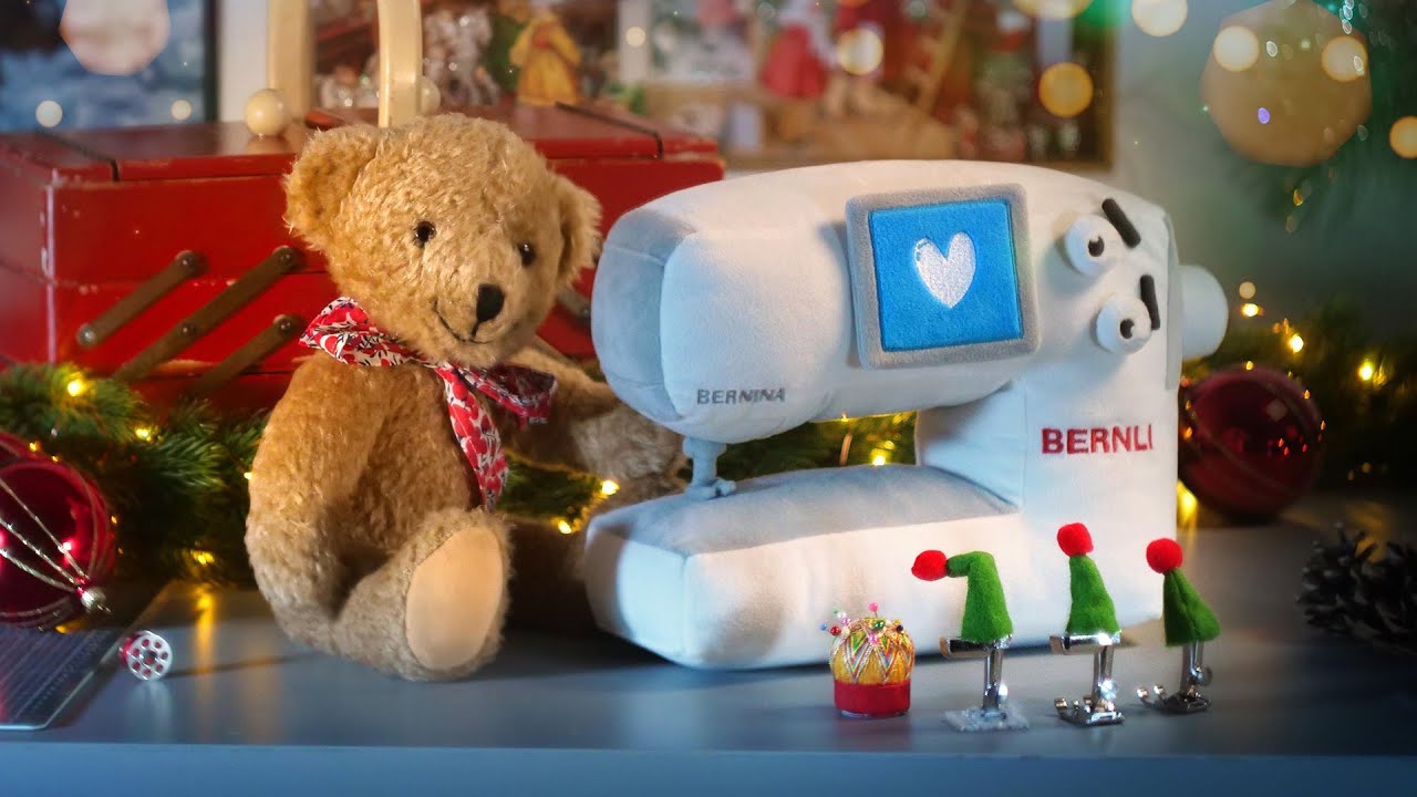 Праздничное видео BERNINA 2025 – самая милая швейная машинка уже здесь!