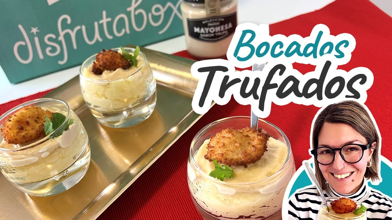 🥔✨ Bocados Trufados de Patata y Yema | Aperitivo gourmet fácil y espectacular