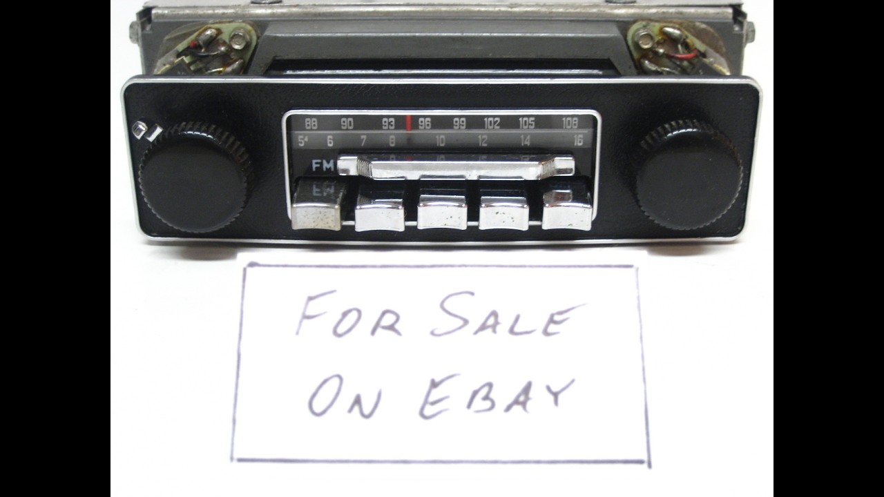 jbxjsaab 1969 1970 1971 Saab AM-FM Saab radio for sale on Ebay
