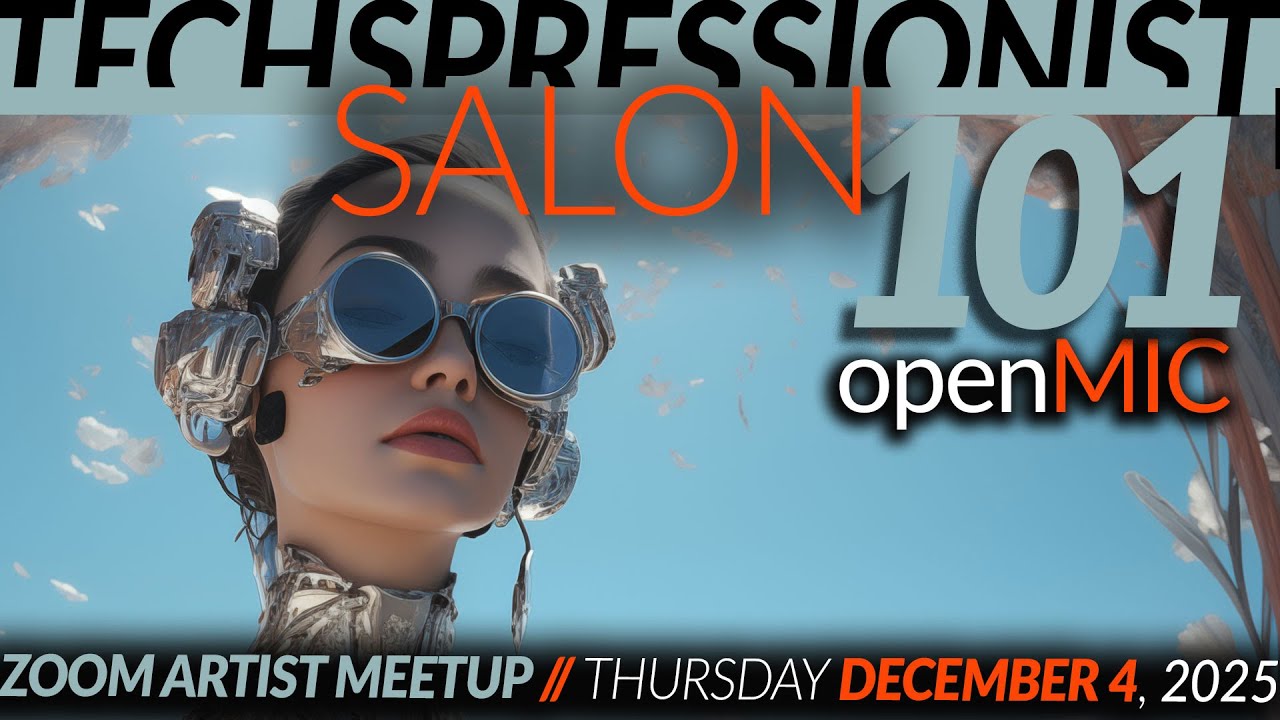 Techspressionist Salon 101 - Open Mic - December 4, 2025