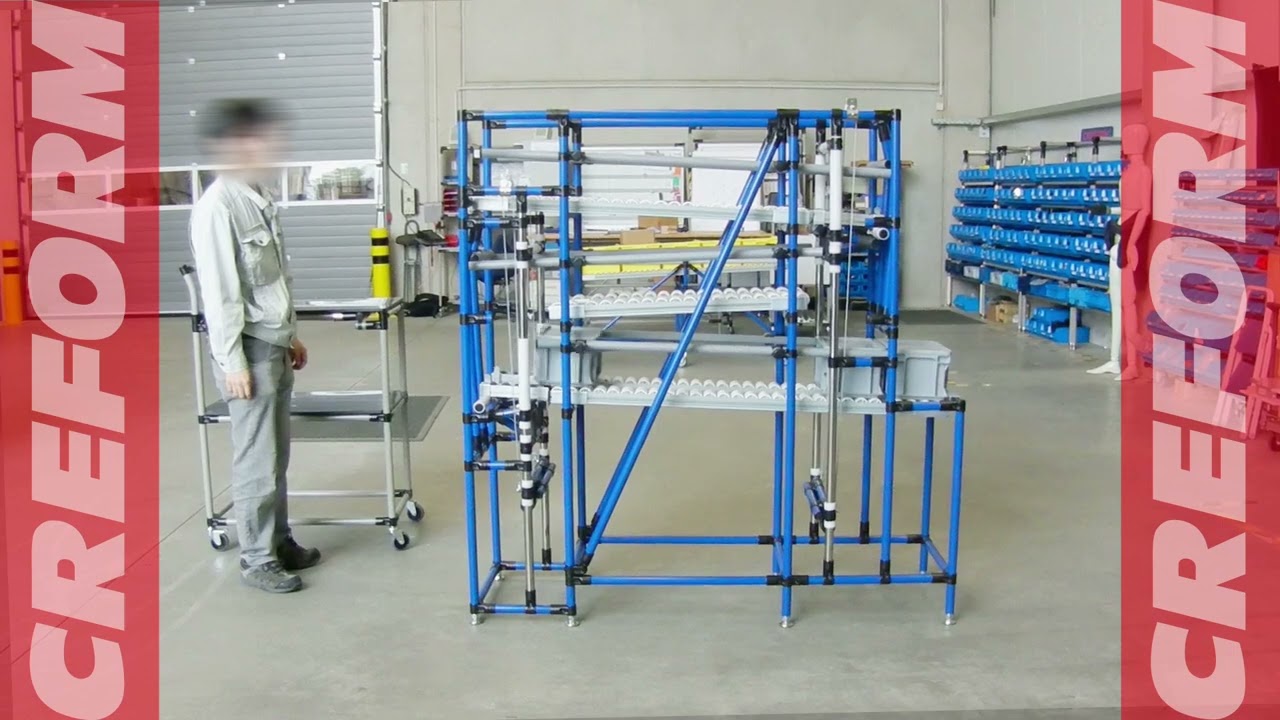 Return Flow Rack with Karakuri Elevator
