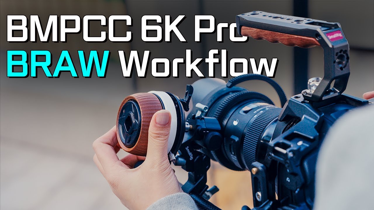 영상 촬영을 재밌게 해주는 카메라 (BMPCC 6K Pro 리그 셋업, BRAW Workflow)