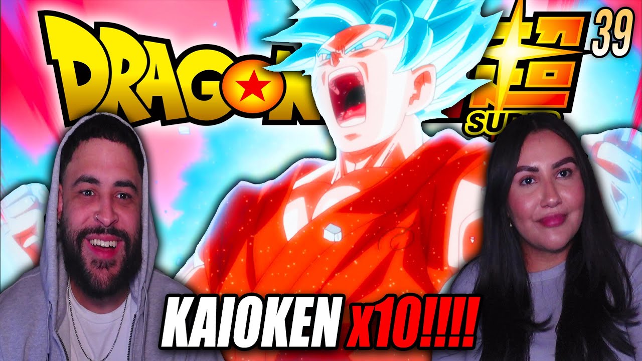 РЕАКЦИЯ ПОДРУГИ НА SUPER SAIYAN BLUE KAIOKEN GOKU ВПЕРВЫЕ! Dragon Ball Super Ep 39