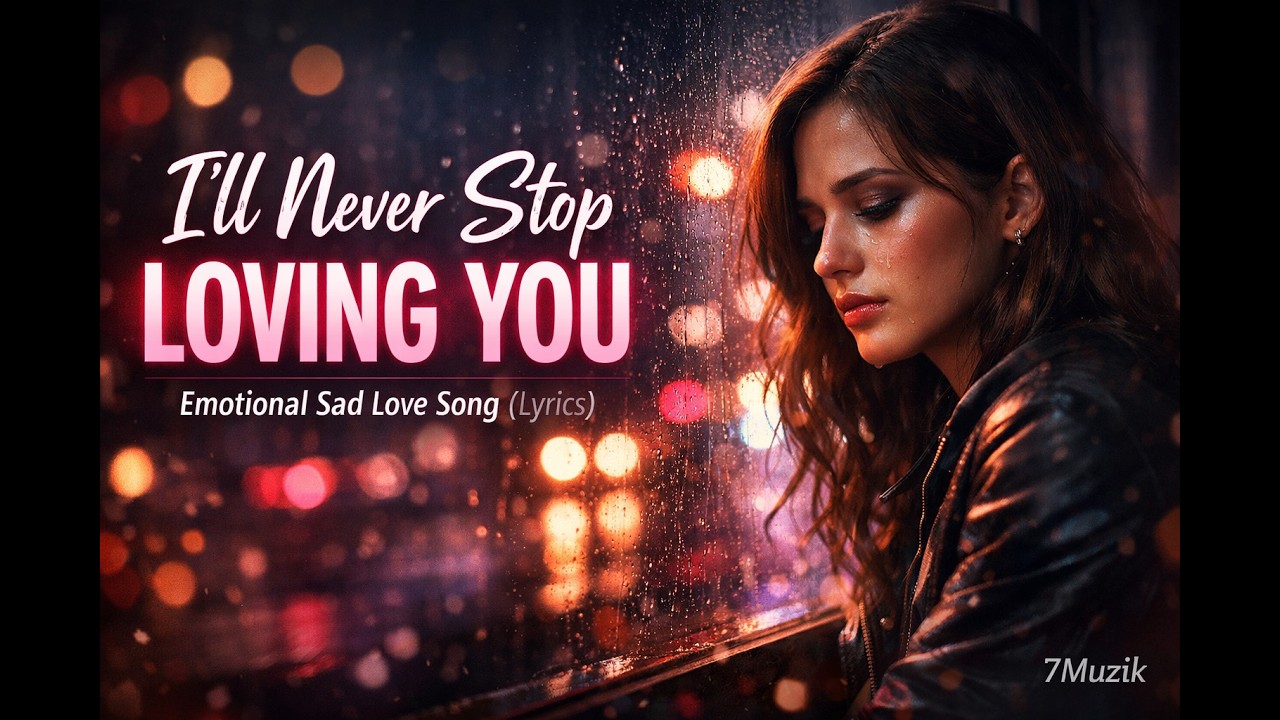 I&rsquo;ll Never Stop Loving You &ndash; Heartbreak + Emotional Sad Love Song (Lyrics)