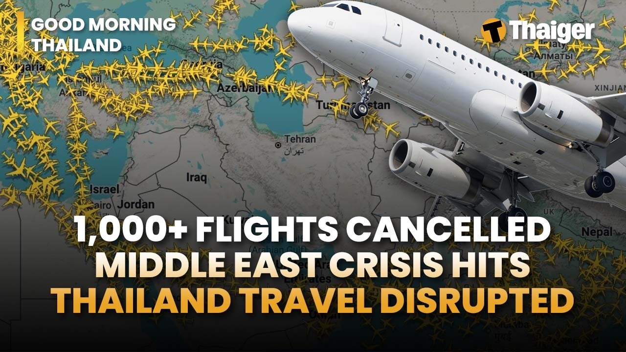 Thailand News: 1000 thai flights cancelled, Drink-spiking death, Moo Deng Intruder