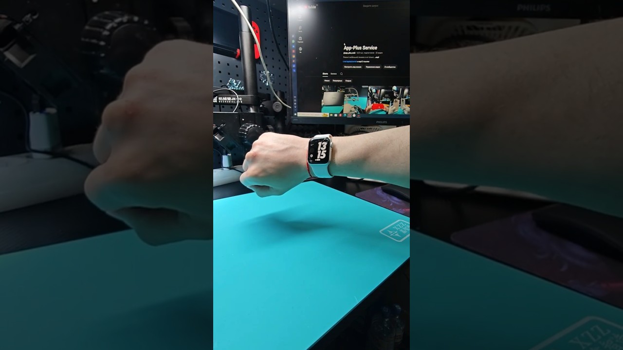 Побитые жизнью Apple Watch. Замена стекла дисплея. #apple #applewatch
